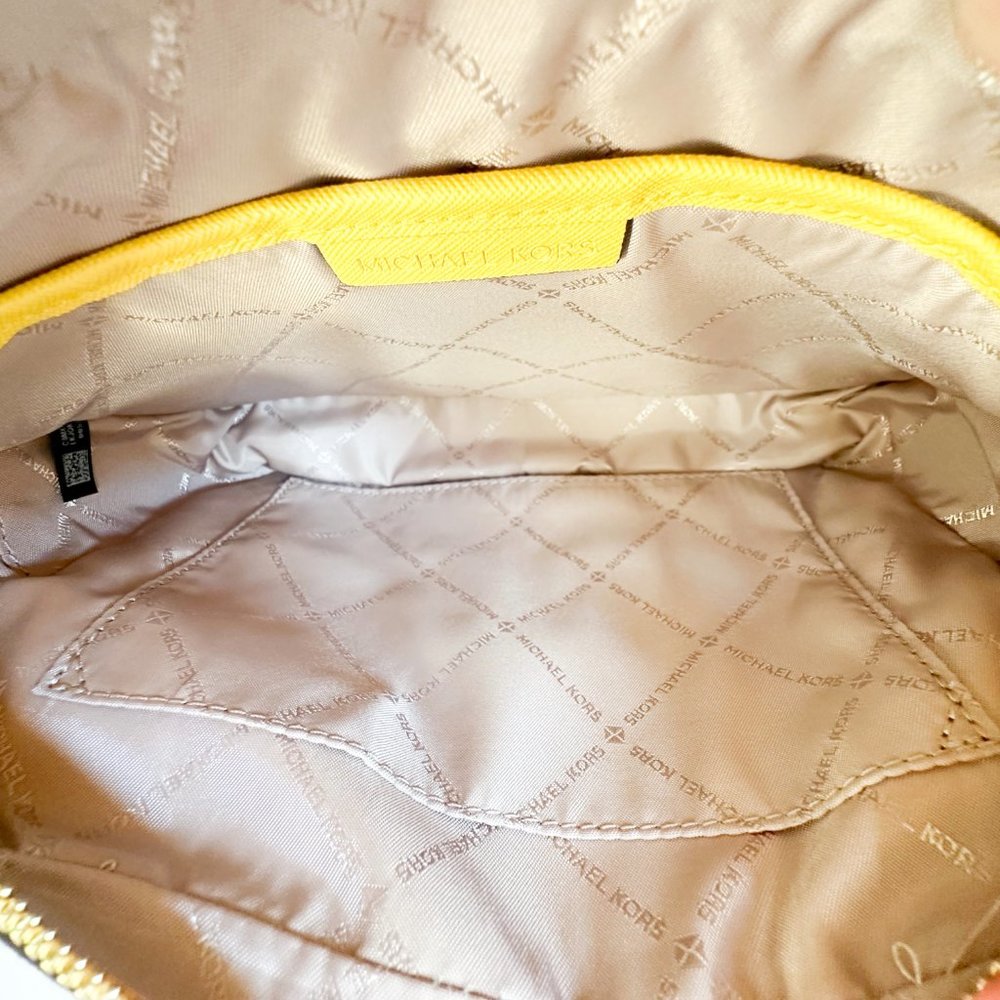 Michael Kors Jet Set Item East West Chain Shoulder Crossbody Bag Daffodil - Picture 10 of 12